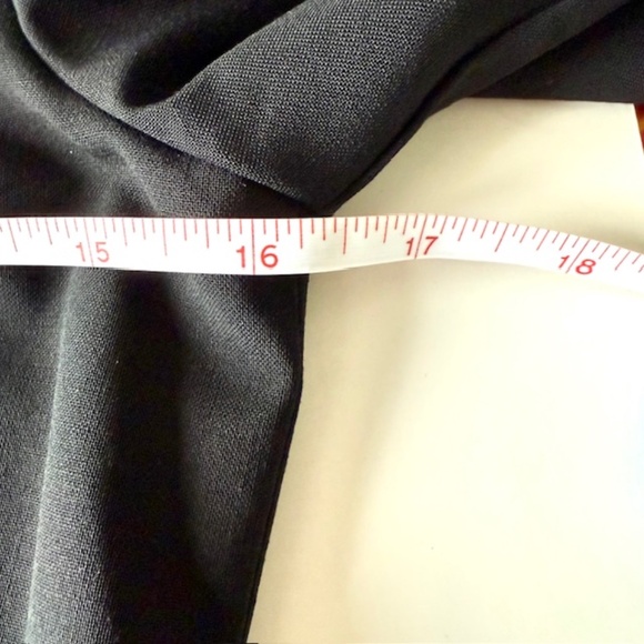 New Theory Black Wool Dress size 0 - Picture 8 of 12